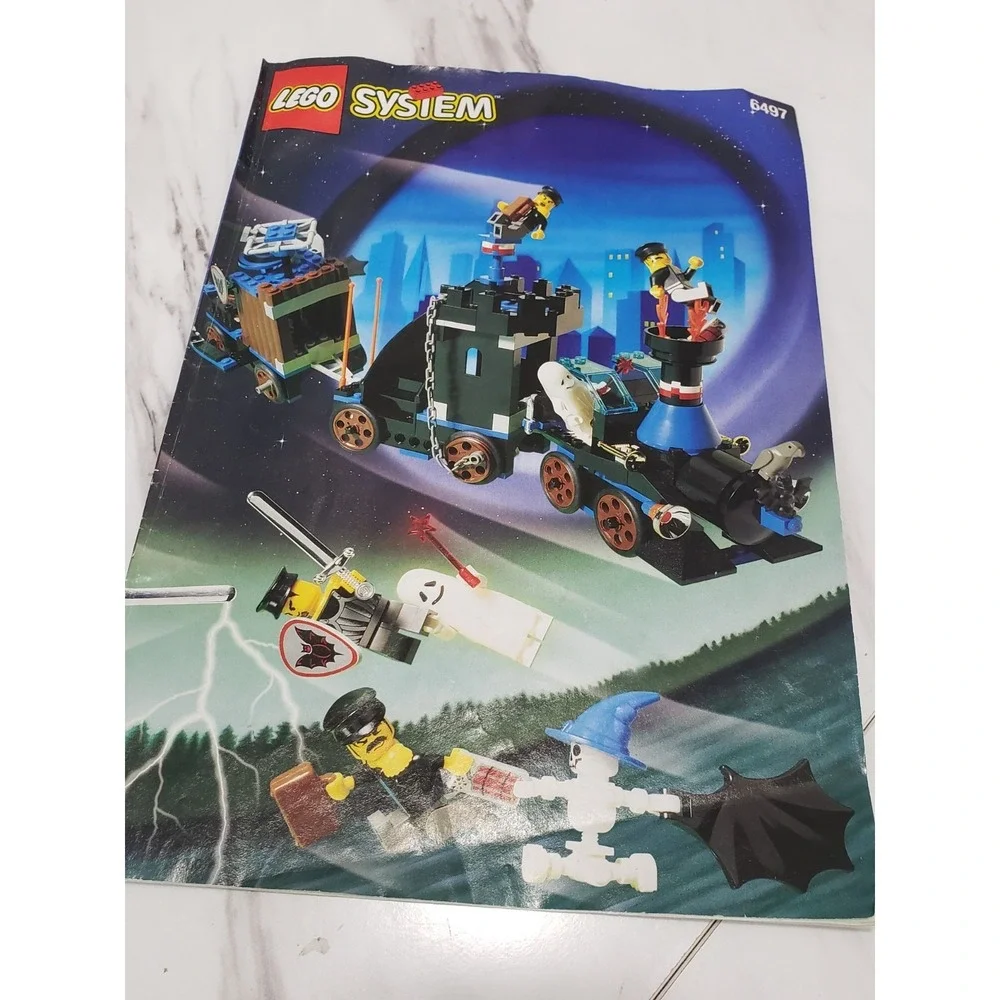 LEGO 6497 Time Cruisers Twisted Time Train Complete Set with Instructions NO BOX
